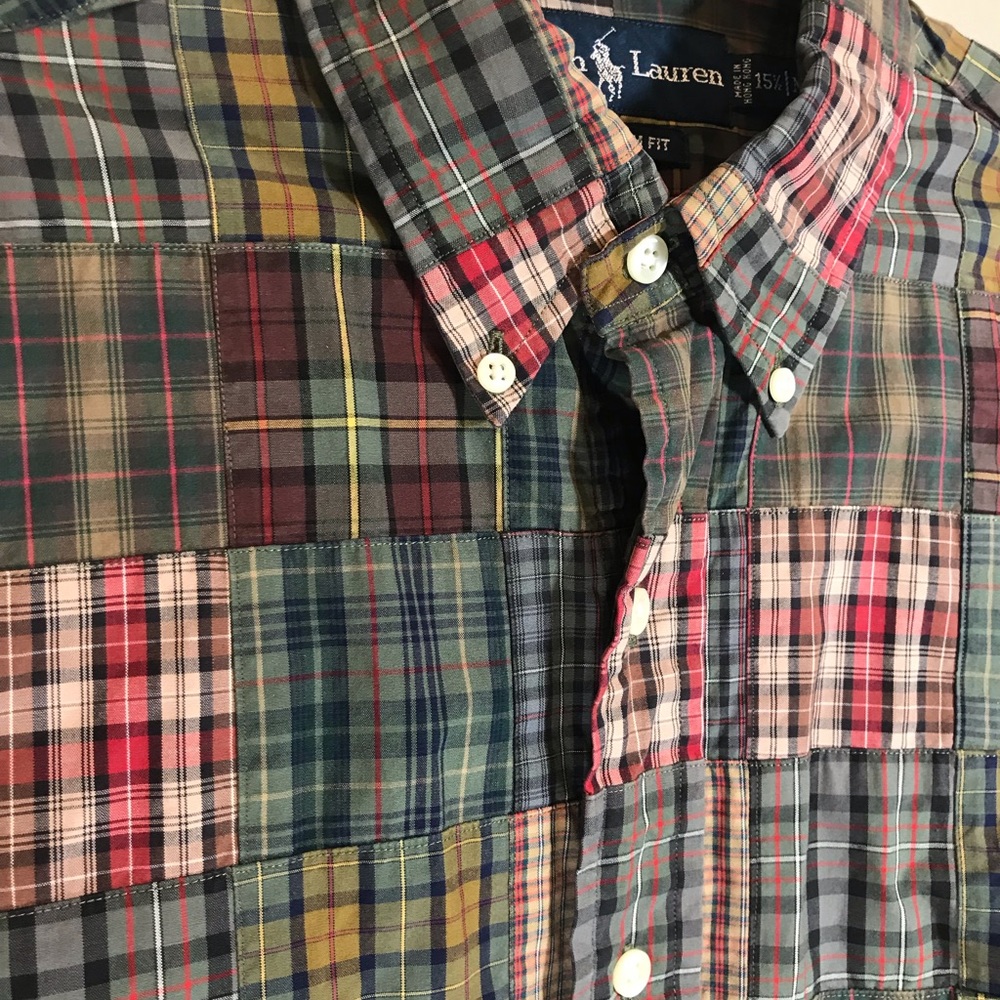 🤽‍♂️Polo Ralph Lauren Patchwork Shirt